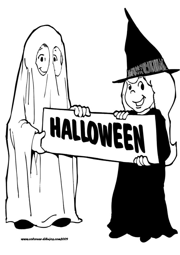 Dibujos de brujas de halloween - Manualidades en Goma Eva y Foami
