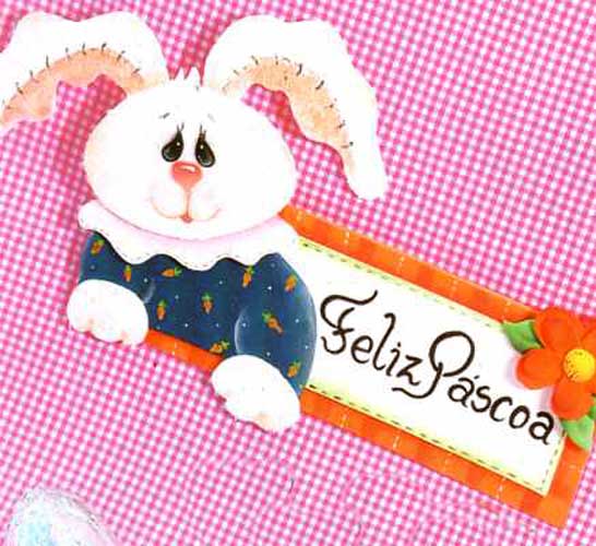 Conejo Rosa Amosfun Adornos de Madera de Pascua Lindo Conejo Silueta Placa Artes artesanías Escritorio decoración para Pascua 